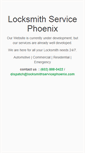 Mobile Screenshot of locksmithservicephoenix.com